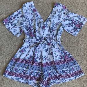 Floral romper